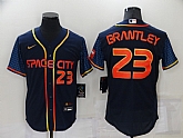 Astros 23 Michael Brantley Navy Nike 2022 City Connect Flexbase Jersey,baseball caps,new era cap wholesale,wholesale hats